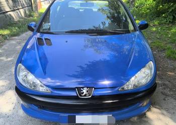 Peugeot 206 LPG niski przebieg długie opłaty