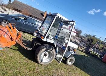 Traktorek komunalny Gutbrod z glebogryzarka