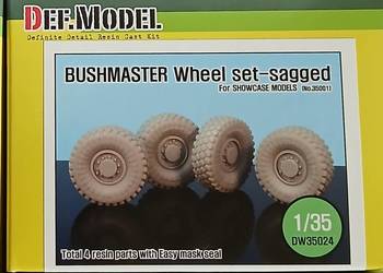 DEF Model DW30022 BUSHMASTER Wheel set-sagged (showcase models) (1/35)
