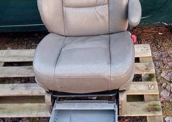 Chrysler Voyager 01-07 Fotel pasażera skóra do nosa Vivaro trafić kierowcy