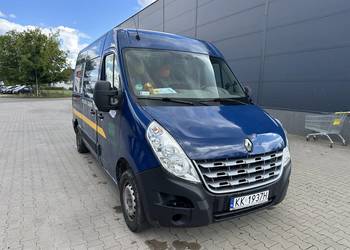 Renault master L3H2 z podestem wyładowawczym - idealny do quada koparki