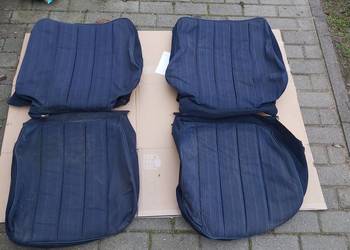 Mercedes W124 materiał granatowy i popiel pierwsza seria