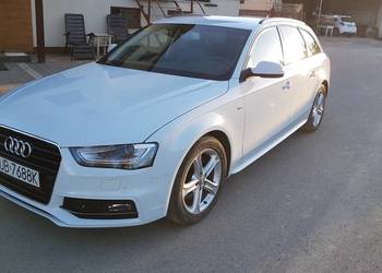 Audi A4 Avant 2.0 TDI B8 lift ,3x s-line, automat, skóra, biała perła,kseno