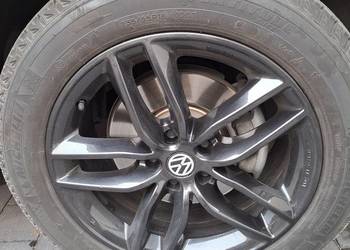 Koła zimowe 18 felgi 5x112 czarne 235/55/18 vw suv audi michaelin  zamiana