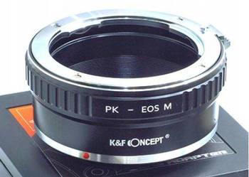 adapter PENTAX PK - EOS M EF-M jakość ma znaczenie