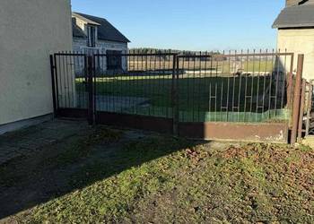 Brama wjazdowa 4 m plus furtka 1m