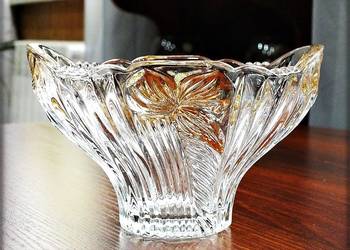 Misa Bomboniera Kryształ złocony Anna Hütte GOLD Cristal Retro design