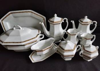 Stara przedwojenna porcelana Epiag Royal Czechoslovakia, Bohemia, Art Deco