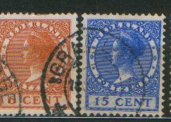 Zn. Holandia Mi 151, 2, 6, 7 kas 1924
