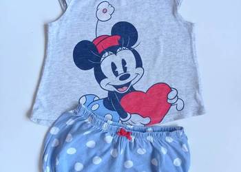 Komplet letni piżama Minnie Mouse Disney H&M 86