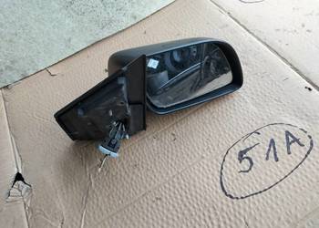 VW POLO MK4 9N 3D LUSTERKO ZEWNĘTRZNE PRAWE MANUALNE CZARNE