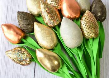 Tulipany Glamour. Dzień kobiet. Tulipany bawełniane