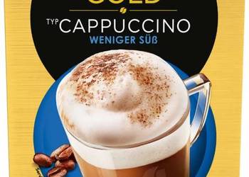 Nescafé Gold Cappuccino, mniej słodka | kawa rozpuszczalna | 10 porcji x 6