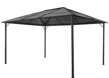 vidaXL Altana ogrodowa z zadaszeniem, aluminiowa 4 x 3 x 2,6 m(SKU:44643)