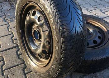 2 koła felgi stalowe 4x108+ 2 opony zimowe 185/65/14 GOODYEAR
