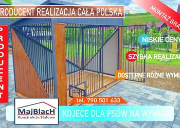 Kojec dla Psa - KOJCE DLA PSÓW - Małe / Duże / Zadzwoń  - Maj-Blach