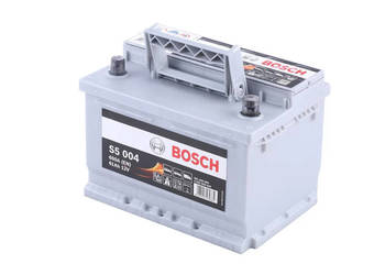 Akumulator Bosch 61Ah 600A EN S5004 PRAWY PLUS