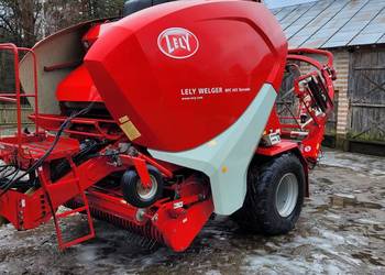 Prasoowijarka Lely 445 Tornado. Welger. Rozsiewacz nawozów sulky.