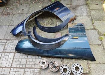 Dystanse poszerzenia blotniki BMW e34 zestaw tył 2x60mm przód 2x30mm