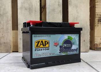 Akumulator ZAP Standard 60Ah 520A niska PRAWY PLUS
