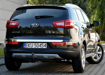 Kia Sportage Czarna Super Stan 2.0i 163KM Serwis Panorama Skóra Navi Parkt…