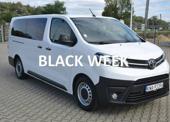 Toyota ProAce FAKTURA VAT* 120 ps* 2x klimatyzacja* nawiewy tył* 9-osobowy…