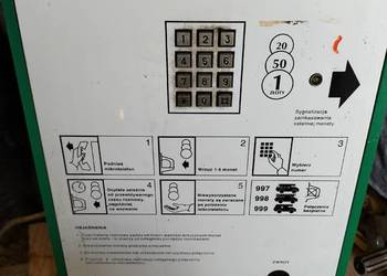 Aparat wrzutowy na monety Aparat wrzutowy na monety