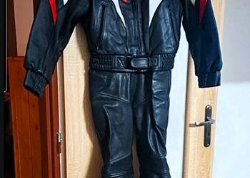 Komplet/ Kombinezon/Zestaw Motocyklowy Dwuczęściowy Skórzany r. M/L.
