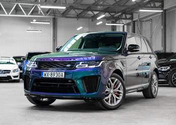 Land Rover Range Rover Sport SVR 5.0 V8 575KM. Spectral Blue SVO. Lakier z…