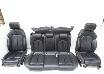 FOTELE FOTEL KANAPA SKÓRA KOMPLET S-LINE  AUDI A6 C7 4G SEDAN