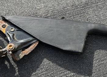 Dźwignia hamulca ręcznego skórzana Passat b5