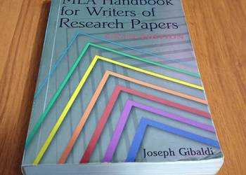 MLA handbook for writers of research papers / Joseph Gibaldi