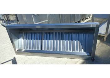 Okap Gastro z Filtrami i Dmuchawą - 170/70/35 cm - Mc 351