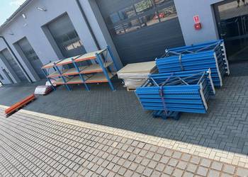Regały magazynowe na wymiar rama H270x80cm do magazynu kontenera
