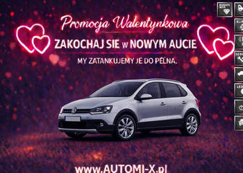 Volkswagen Polo Cross Śliczny Polo Cross 1.6/105 KM Xenony/ Gwarancja ,Zam…
