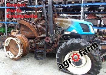 New Holland TS100A części, skrzynia biegów, oś