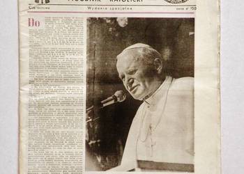 '' Niedziela '', wydanie specjalne tygodnika z wizyty Papieża 1987 rok