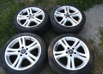 Felgi Mercedes 17" 5x112 opony letnie