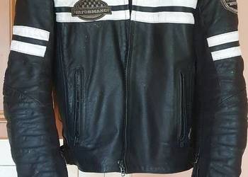 Kurtka skórzana motocyklowa