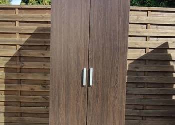 Szafa 2-drzwiowa wenge z półkami