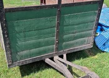 Kołówka przyczepa jedno osiowa balajda do ciągnika