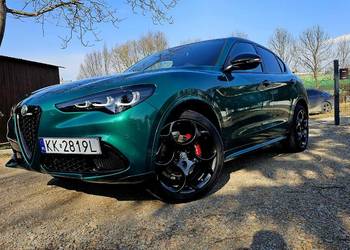 Alfa Romeo Stelvio TI 2024r 2.0 280KM 15kkm gwar Iwł fullppf stan salon