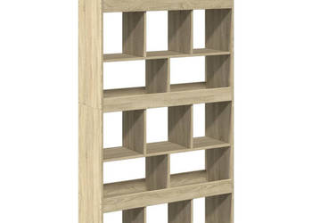 Regał dąb sonoma 100x33x1875 cm materiał drewnopochodny WM-3309377