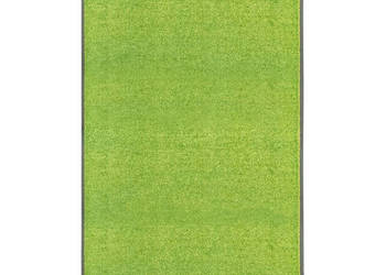 Wycieraczka z możliwością prania zielona 90 x 150 cm WM-323431