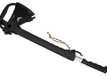 TOPOREK SIEKIERKA Kabura z Gwizdkiem Krzesiwem na Biwak Survival Taktyczna