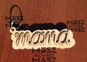 Brelok, brylok, zawieszka, przywieszka, ozdoba kluczy #MiszMówiszMasz