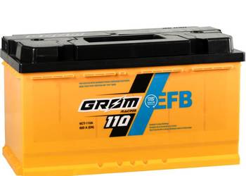 Akumulator 110Ah Grom Racing EFB 920A PŁOCK CHOPINA 1 DARMOWA DOSTAWA