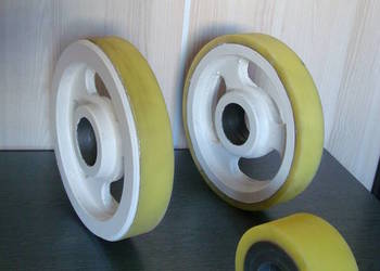 Kola do wózka z dzieżą XUN