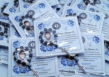 Podziękowania dla Gości z okazji I Komunii Św. lub Chrztu Św. - dziesiątka