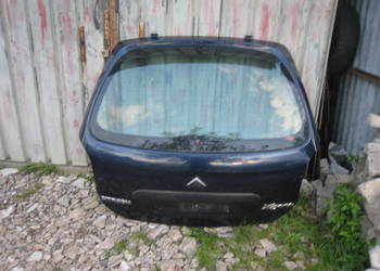 Klapa tylna tył Citroen Xsara Picasso granatowa